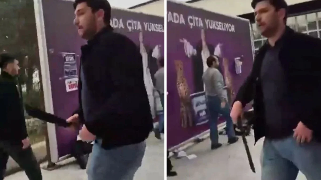 Messerangriff an Universität in Izmir: Studenten in Gefahr (Video)