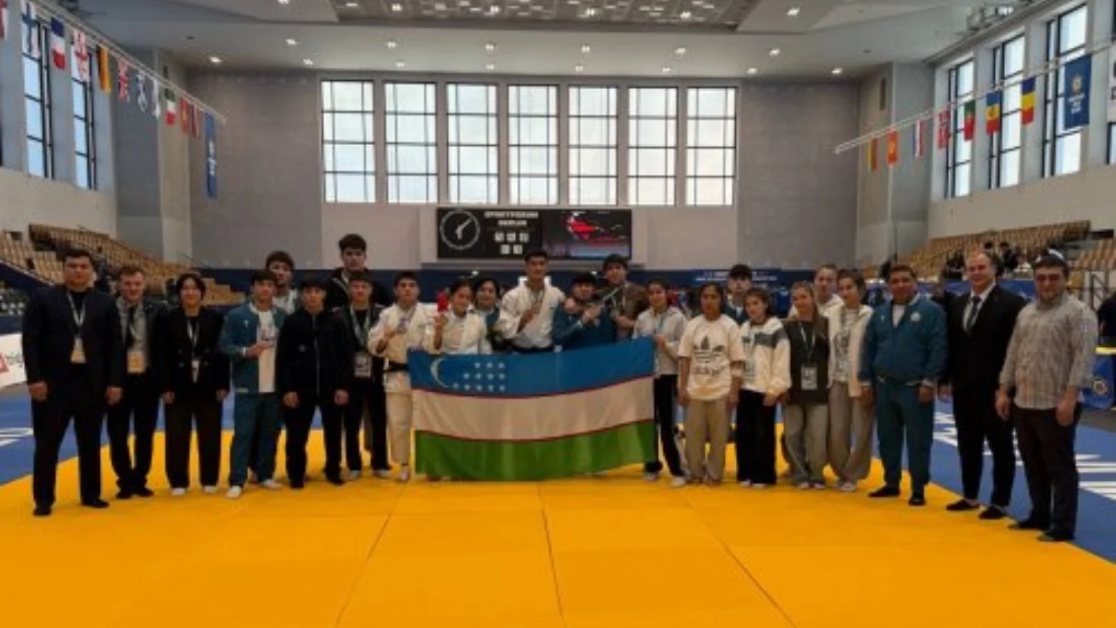 Берлинда ўзбек дзюдочилари порлади: умумжамоа ҳисобида биринчи ўрин...