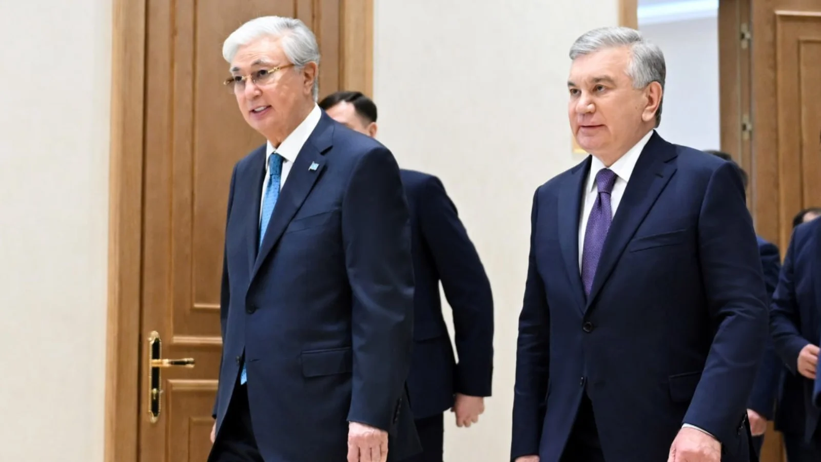 Бухарада екі президент заманауи орталықты тамашалады (фото)