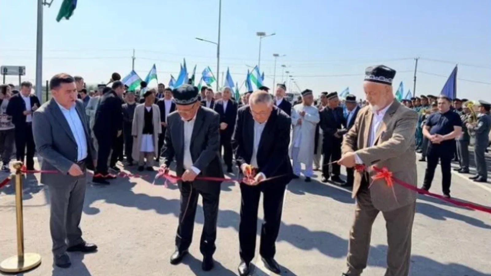 Une nouvelle route de contournement ouverte dans le district d'Ishtikhan