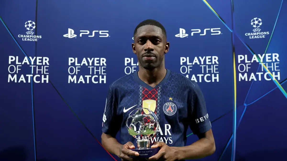 Дембеле шоу қилди: ПСЖ драматик ўйинда ғалаба қозонди