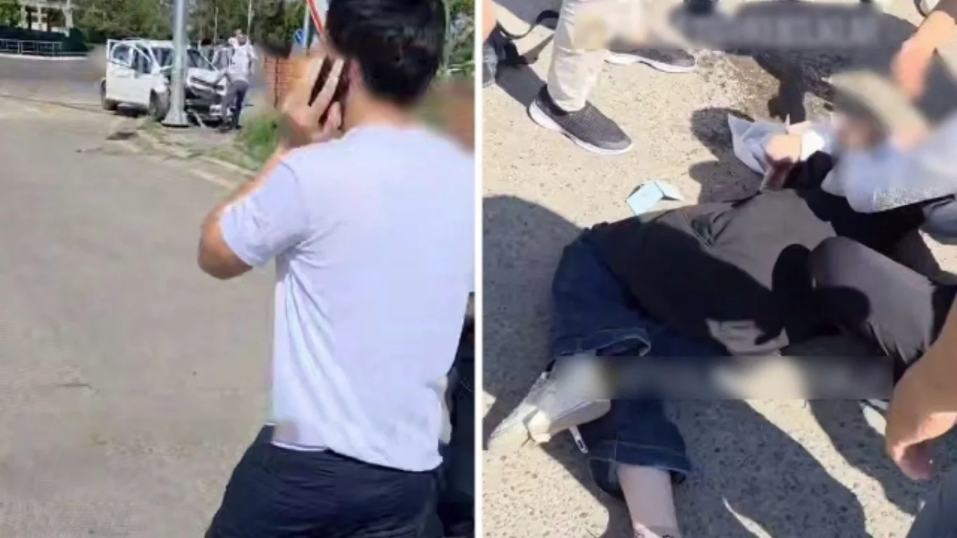 Sergelida YTH: Spark va BYD to‘qnashib, qiz jarohatlandi