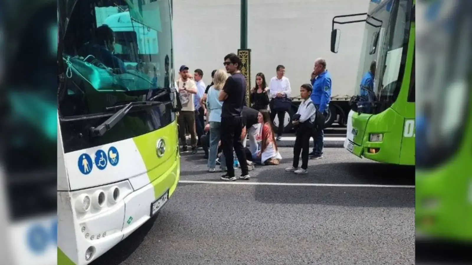 Пешеход пострадал в ДТП в Ташкенте