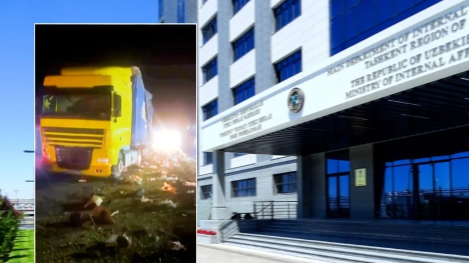 Schwerer Unfall in Angren: Zwei Menschen kamen ums Leben