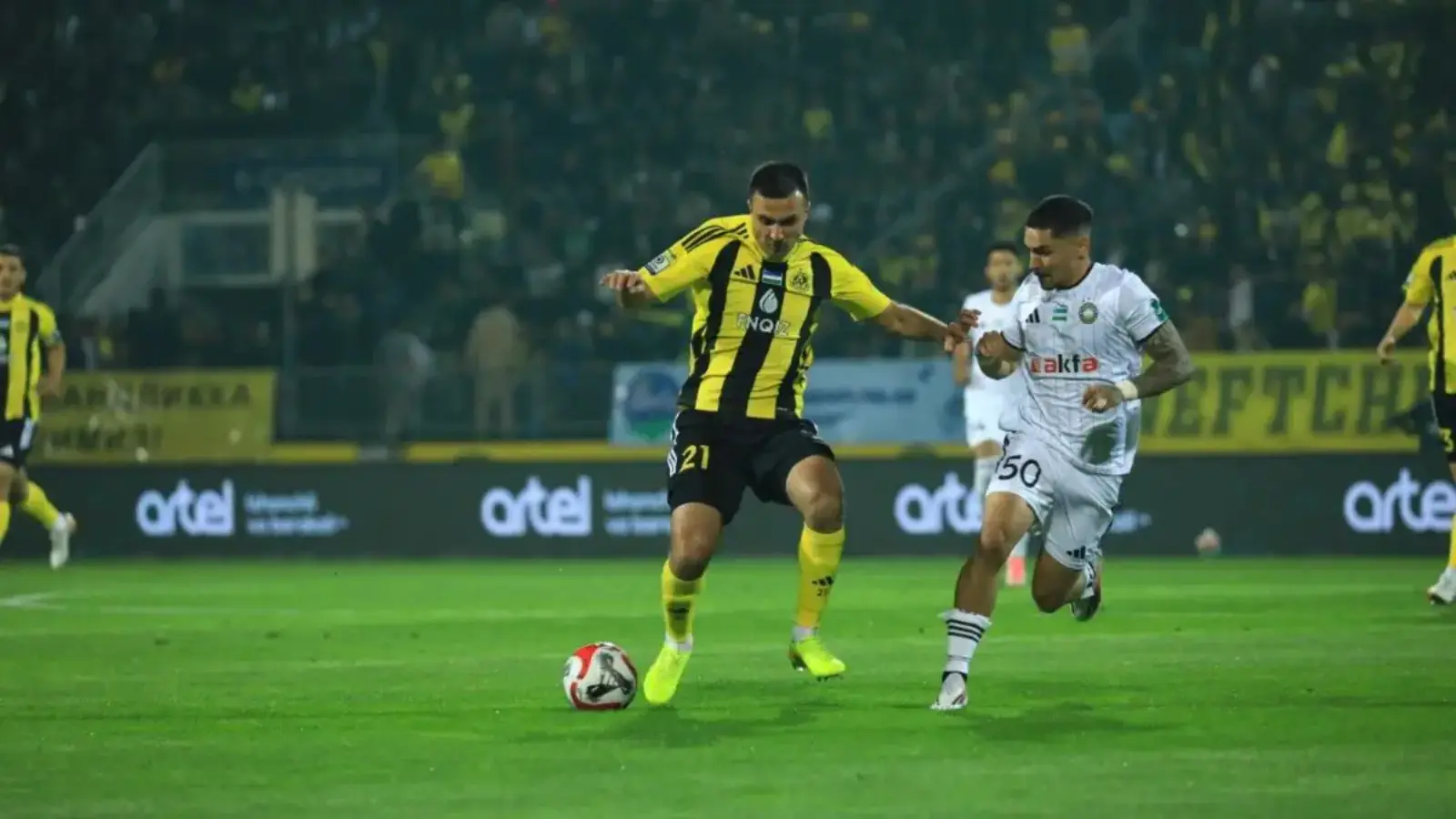 «Пахтакор» обыграл «Нефтчи» на выезде с минимальным счетом