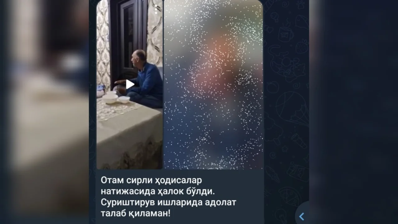 Taniqli bloger Temurmalikning otasining o‘limi bilan bog‘liq holat yuzasidan tekshiruv ishlari boshlandi