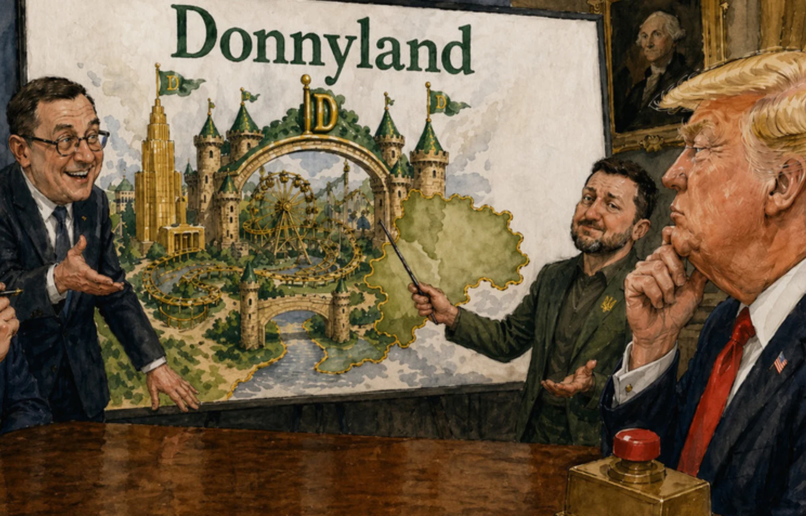 Ukrayna, Trump'ın Gönlünü Kazanmak İçin Donbass'a 'Donnilend' Adını Verdi