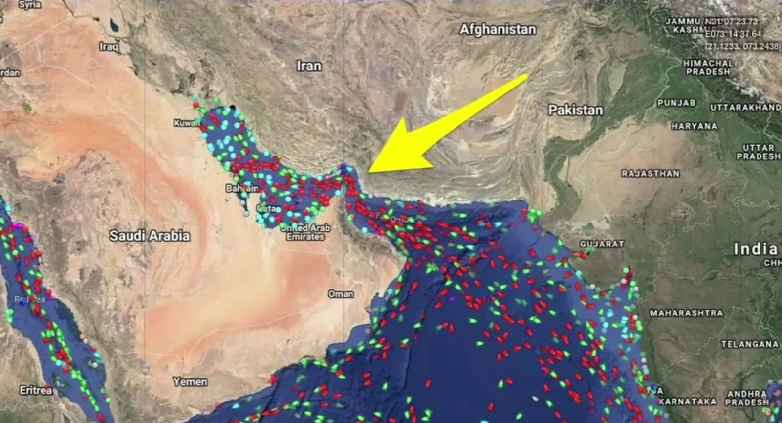 Ho‘rmuz bo‘g‘ozi atrofida geosiyosiy keskinlik kuchaymoqda