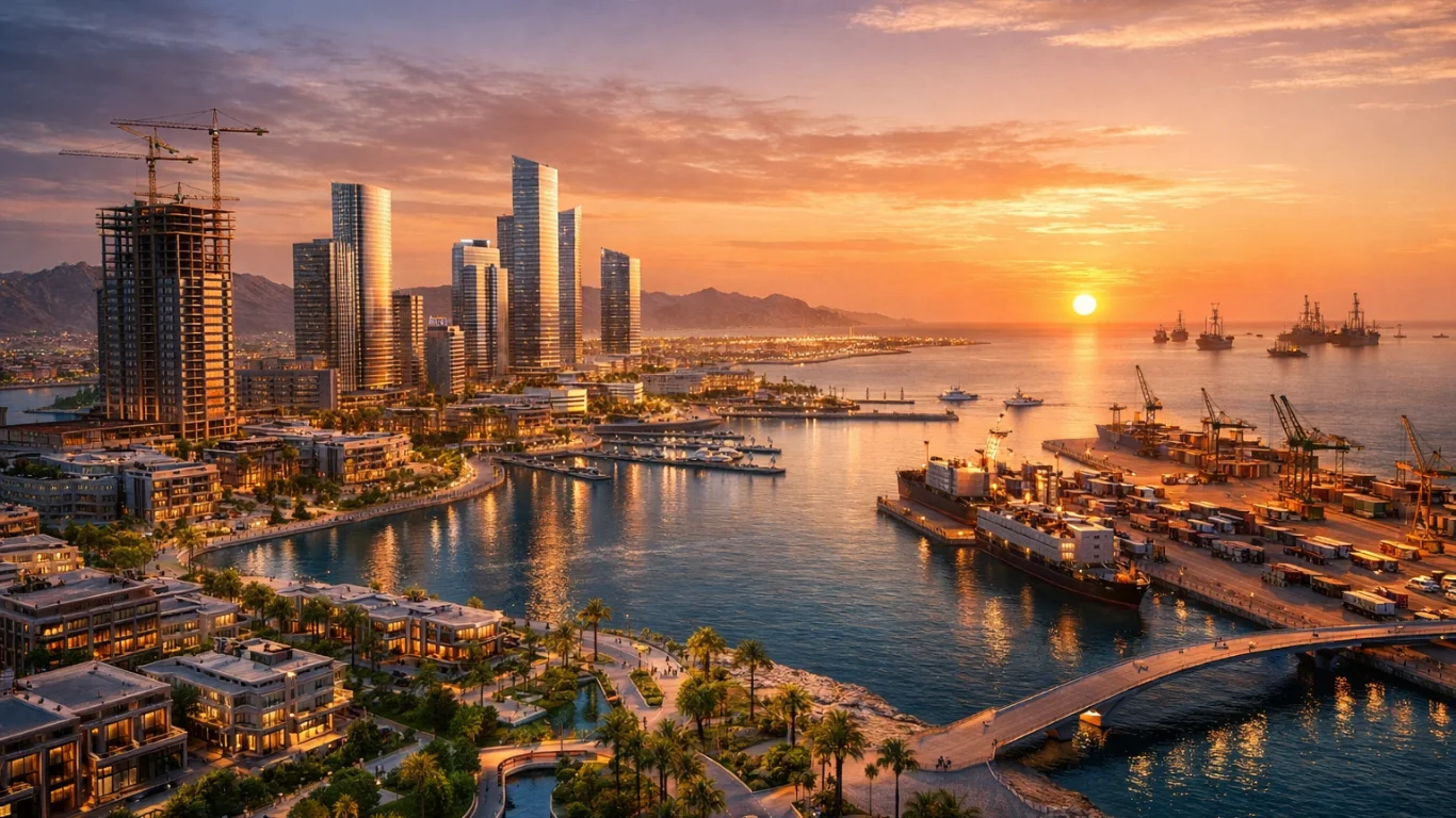 Эрон Форс кўрфазида улкан янги шаҳар қуради