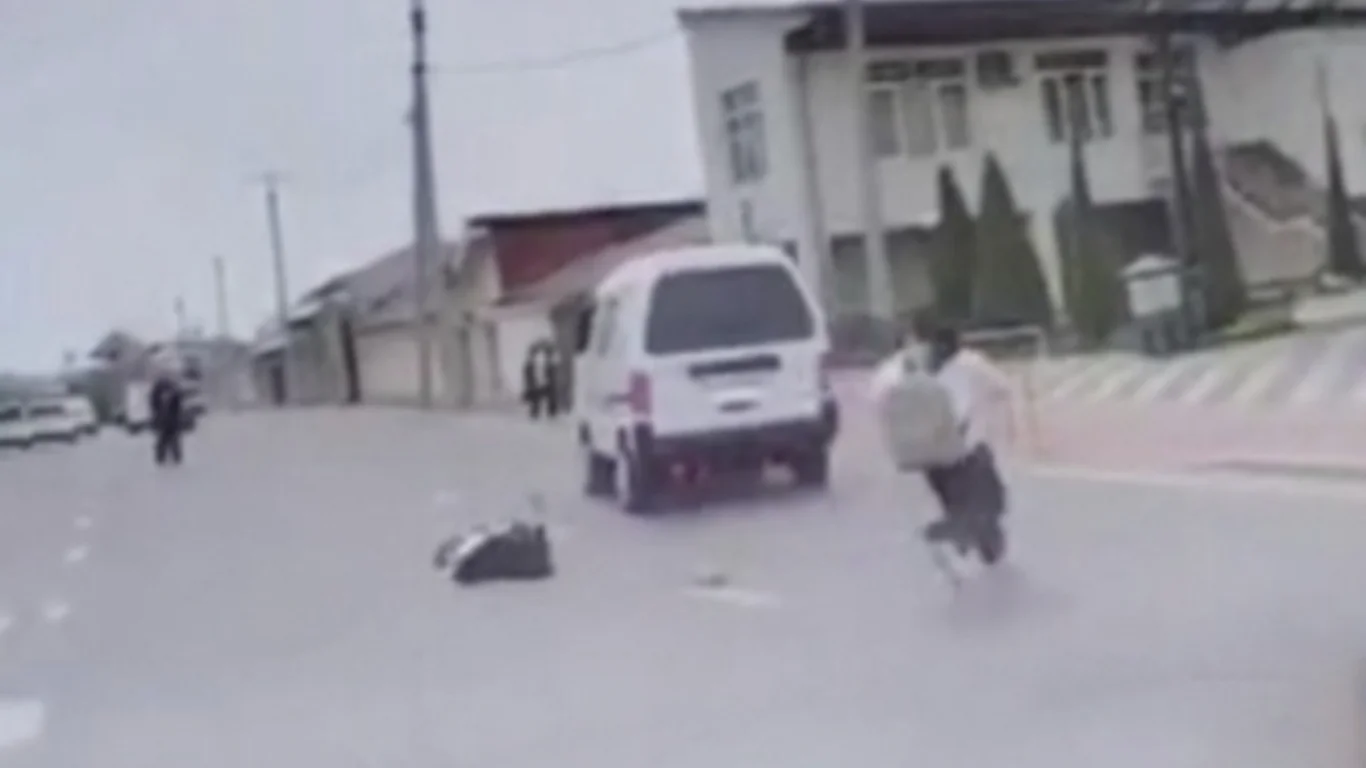 A 19-year-old driver hit a student and fled in Tashkent