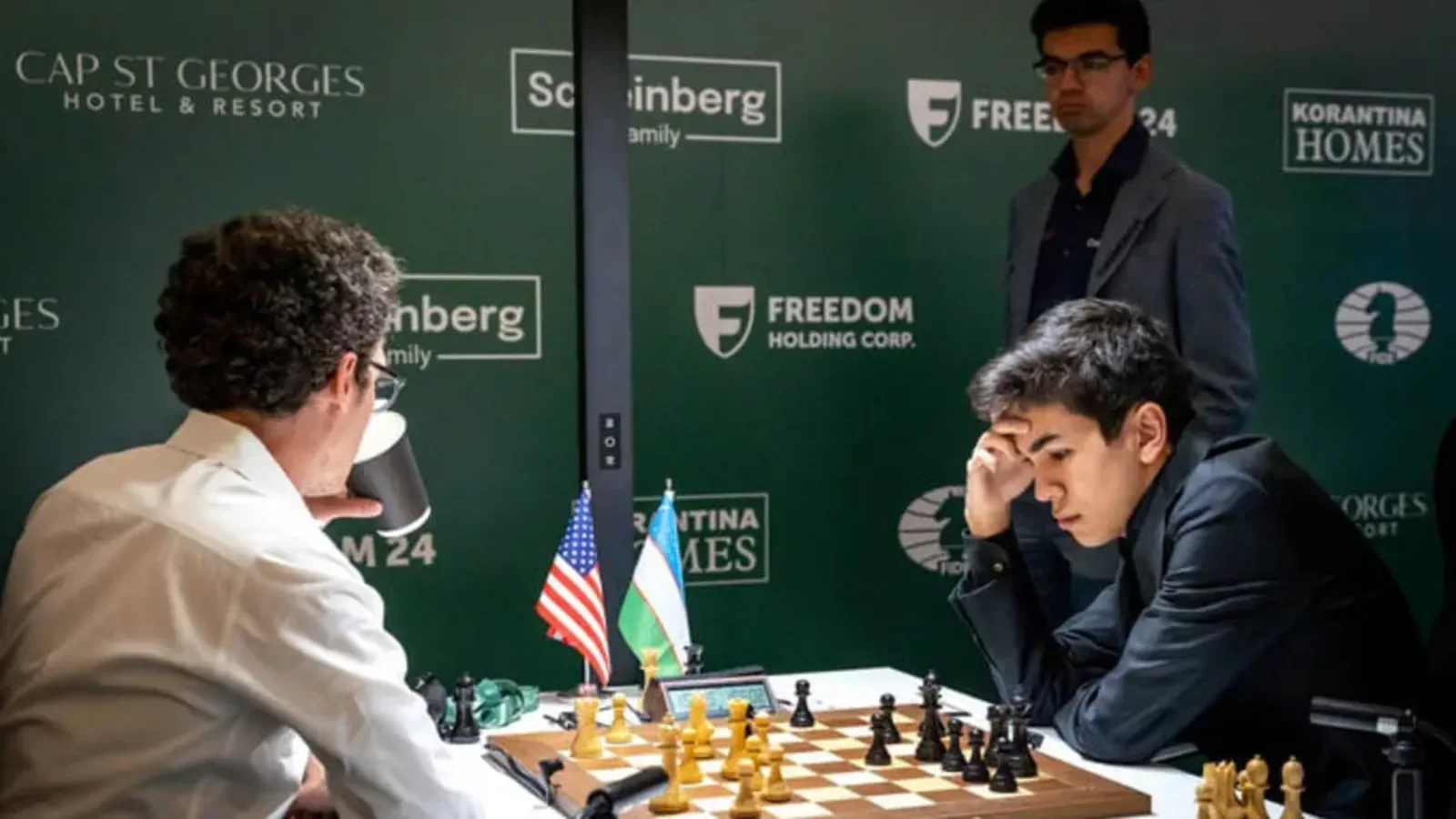 Sindarov - Karuana bahsida durang: Javohir peshqadamlikni saqlab qoldi