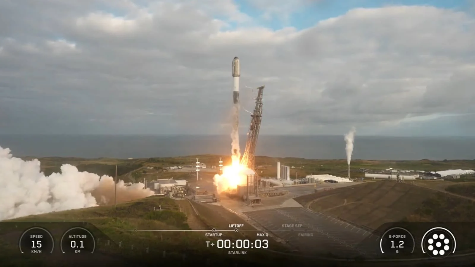 SpaceX kompaniyasi 25 ta Starlink sun'iy yo'ldoshini orbitaga muvaffaqiyatli chiqardi