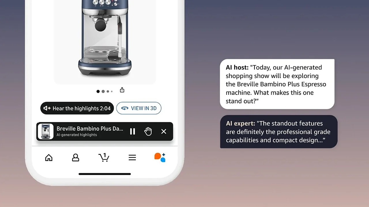 Amazon launches AI-powered audio dialogue on product pages