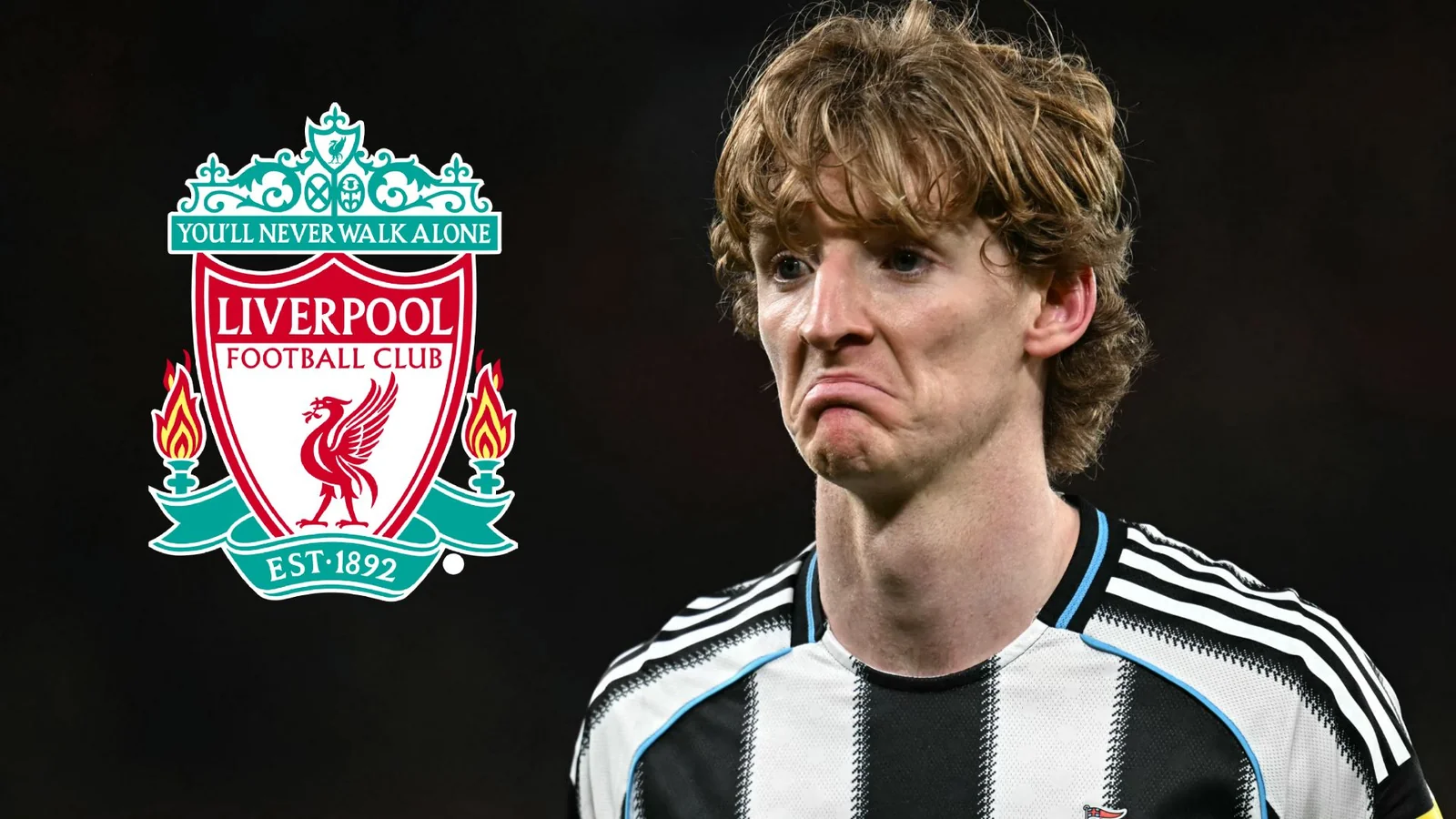 «Liverpul» Entoni Gordonni 75 million funt sterling evaziga sotib olishni rejalashtirmoqda