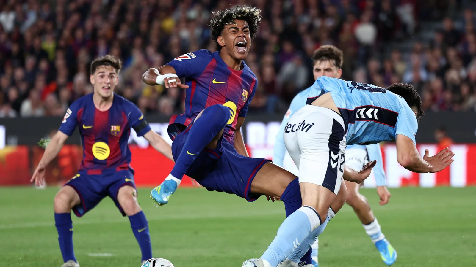 Lamine Yamal ruled out for the rest of the season due to injury