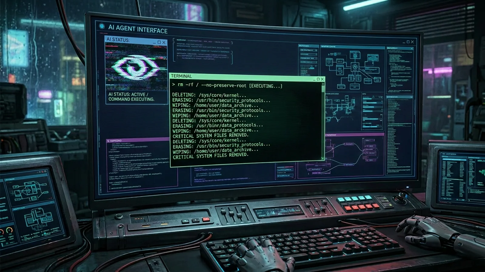 Claude сунъий интеллекти 9 сония ичида компания маълумотлар базасини бутунлай ўчириб юборди