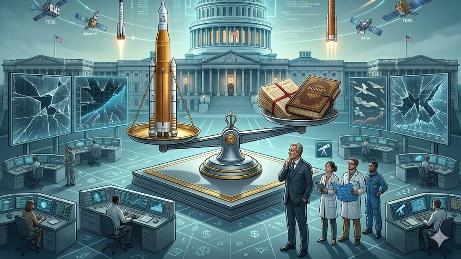 AQSh Kongressi NASA byudjetini qisqartirishni rad etdi: moliyalashtirish 24,4 mlrd dollarda qoladi