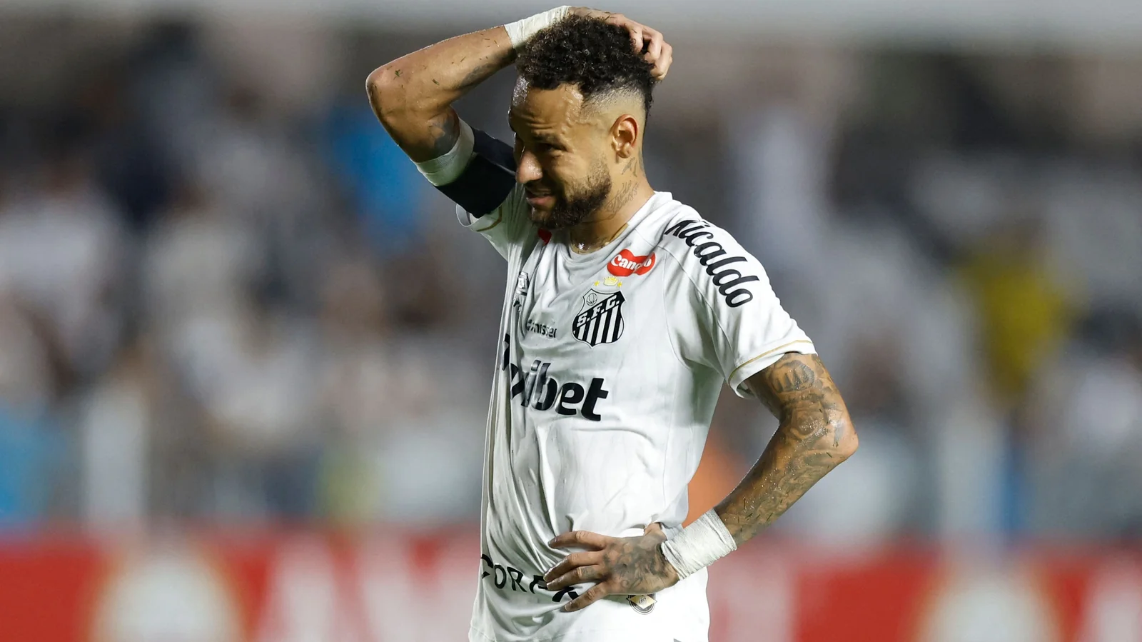 Neymar infeksiya sababli «Santos» mashg'ulotlarini o'tkazib yubordi