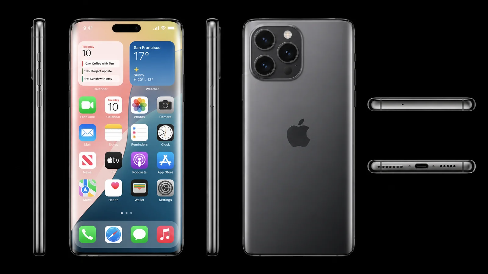 iPhone 18 to have a Samsung display curved on all four sides