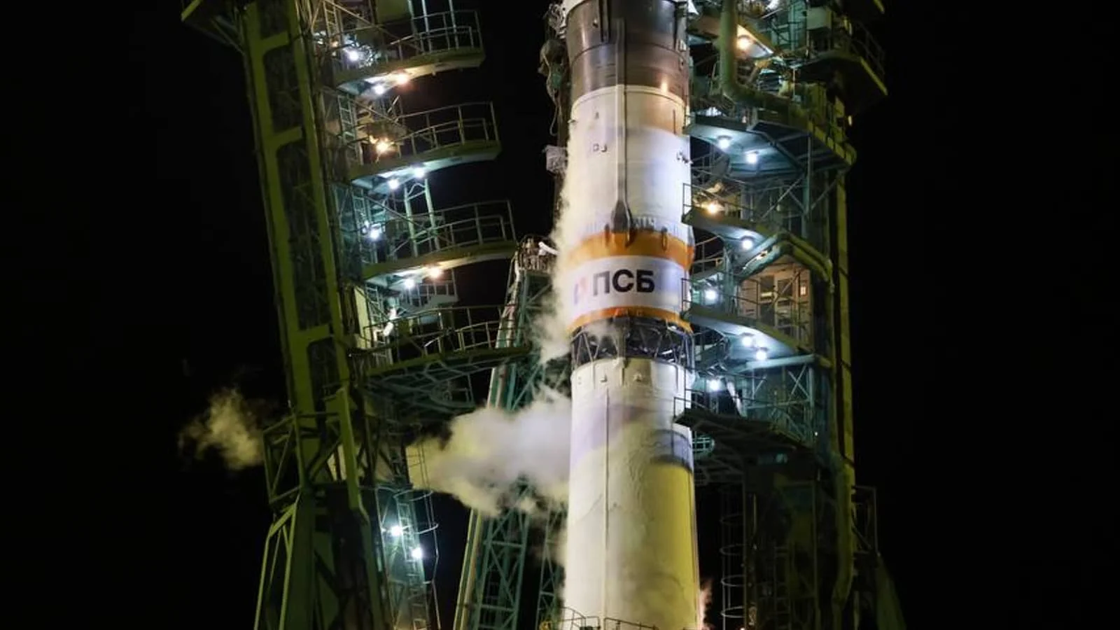 Aus Baikonur startete die Rakete Sojus-2.1a und brachte Progress MS-34 ins All