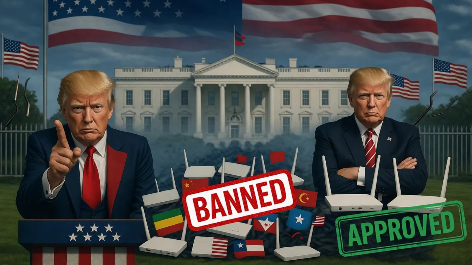 ABD, yurt dışında üretilen tüm yönlendiricileri yasakladı