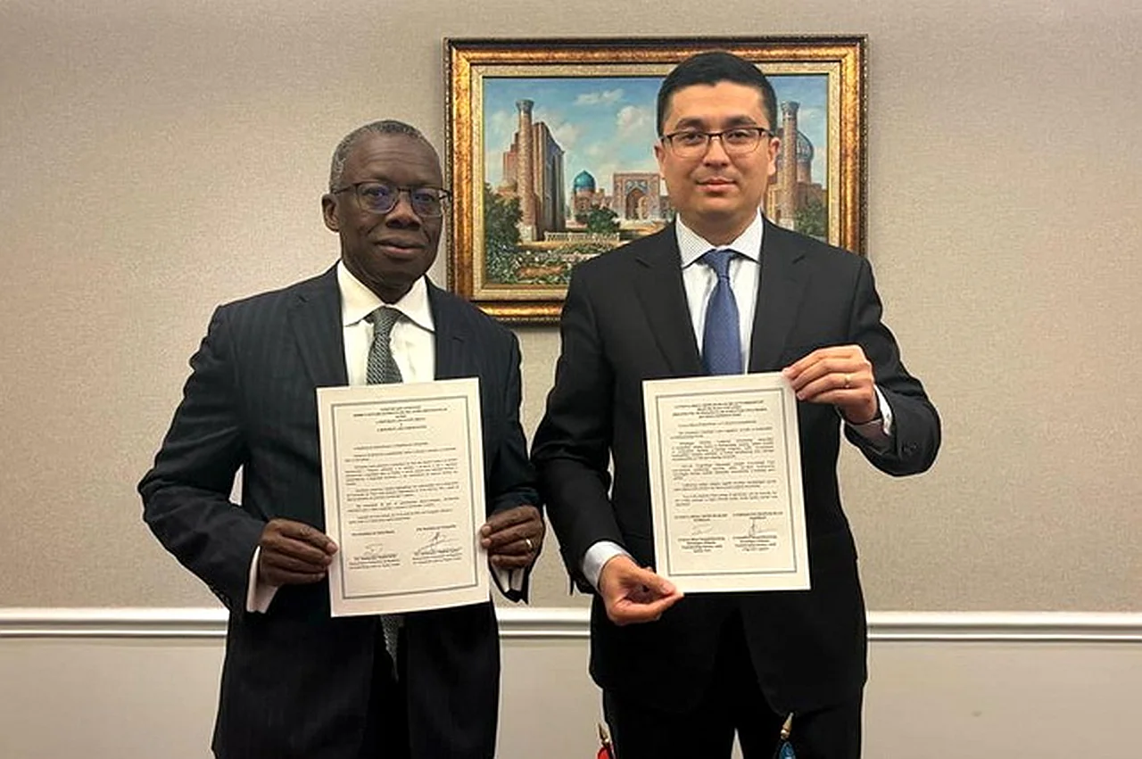 Uzbekistan establishes diplomatic relations with Guinea-Bissau