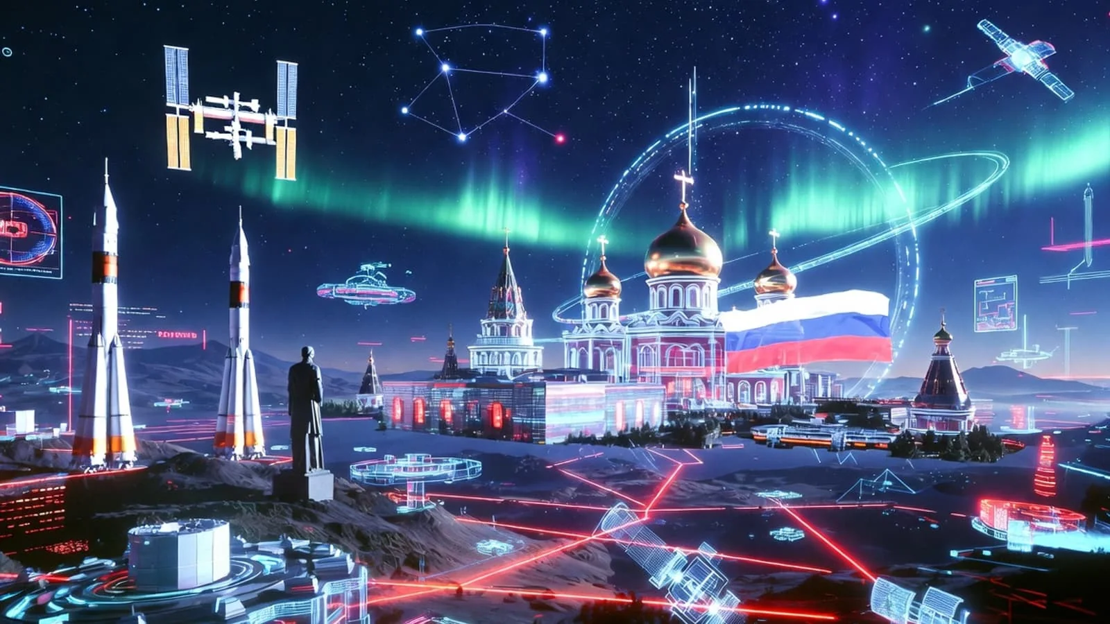 Rossiyada sun'iy intellekt yordamida kosmik shahar modeli yaratiladi