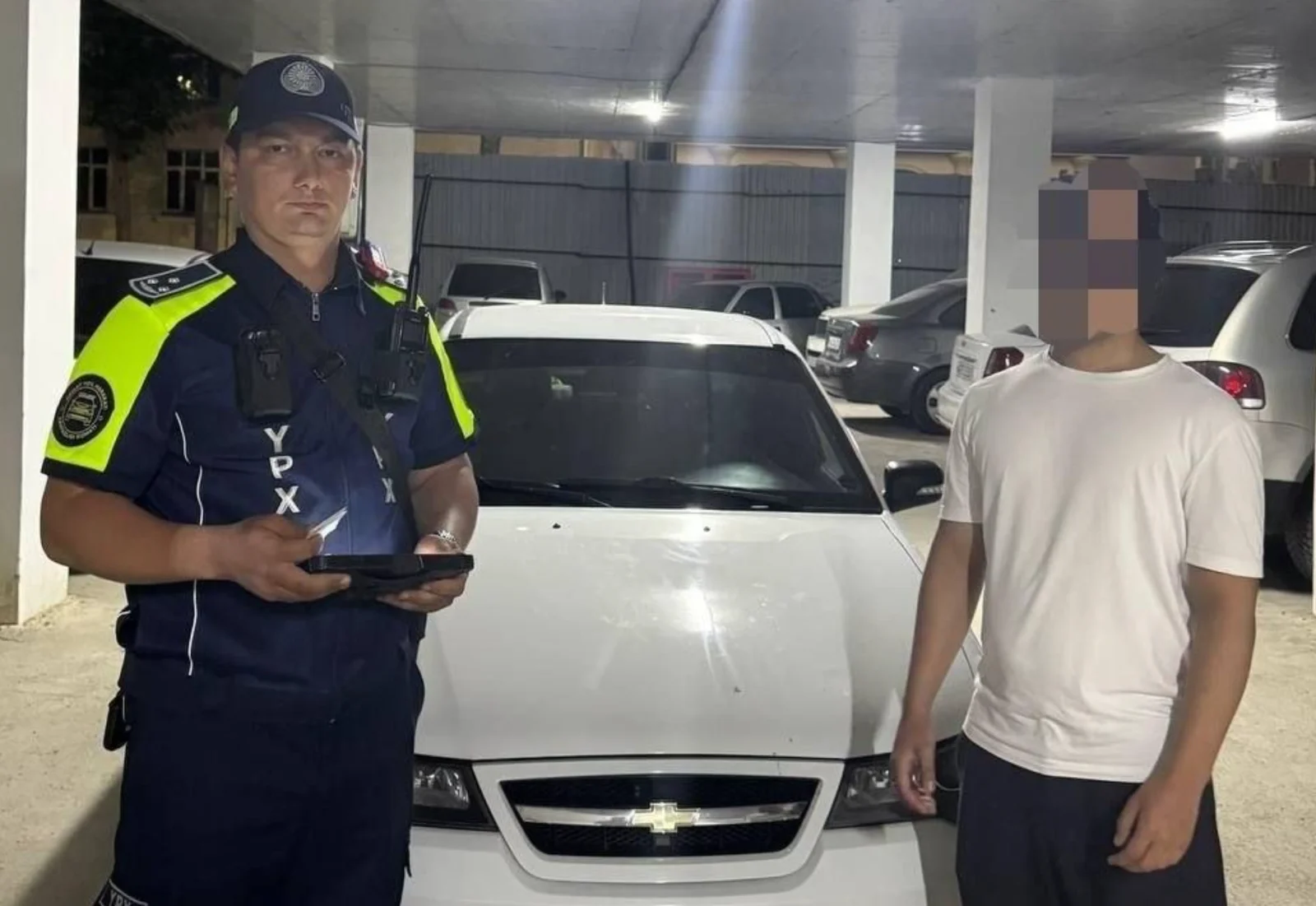 Suça karışan ergenlerle iş birliği yapan sürücü yakalandı (video)