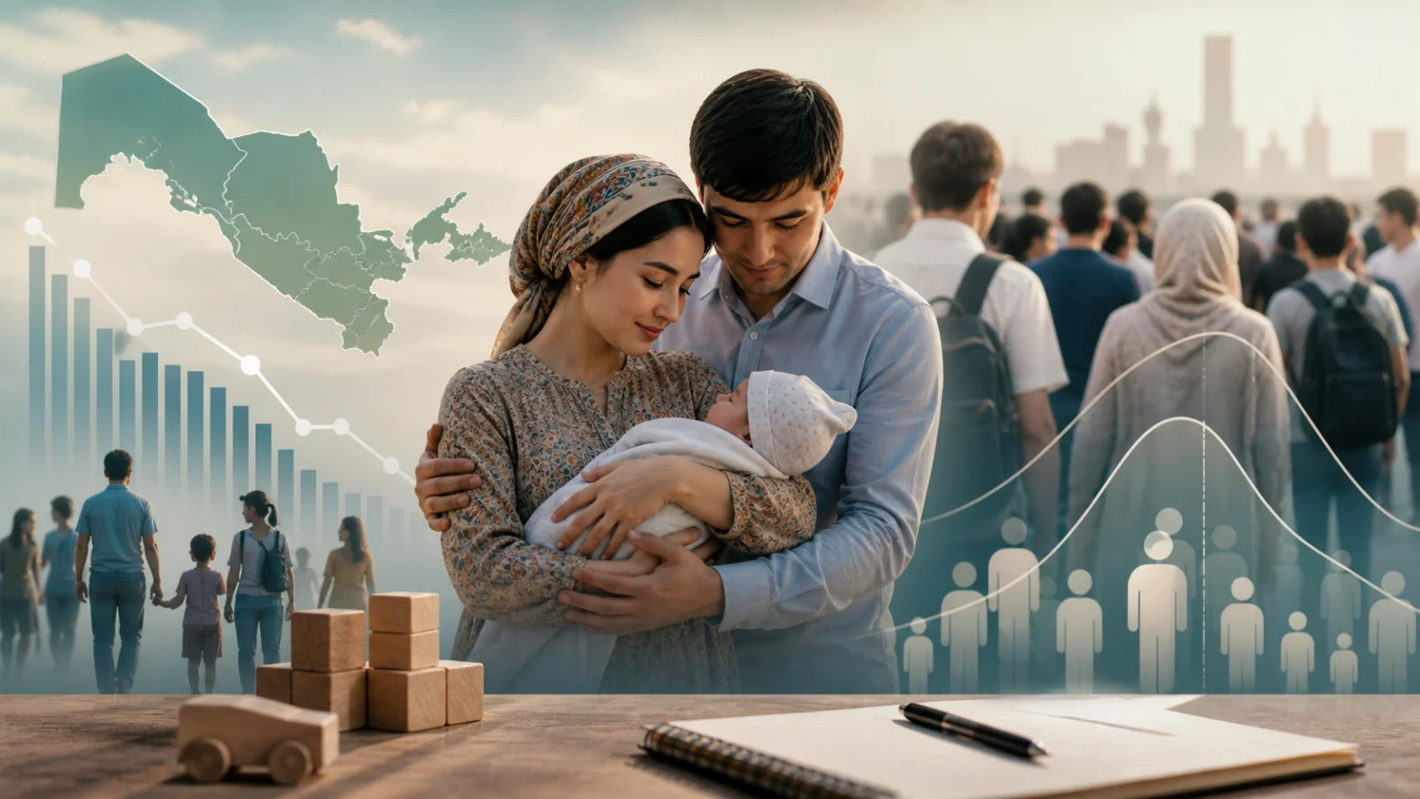 Oʻzbekistonda tugʻilish nega pasaymoqda: demografik sabablar ochiqlandi