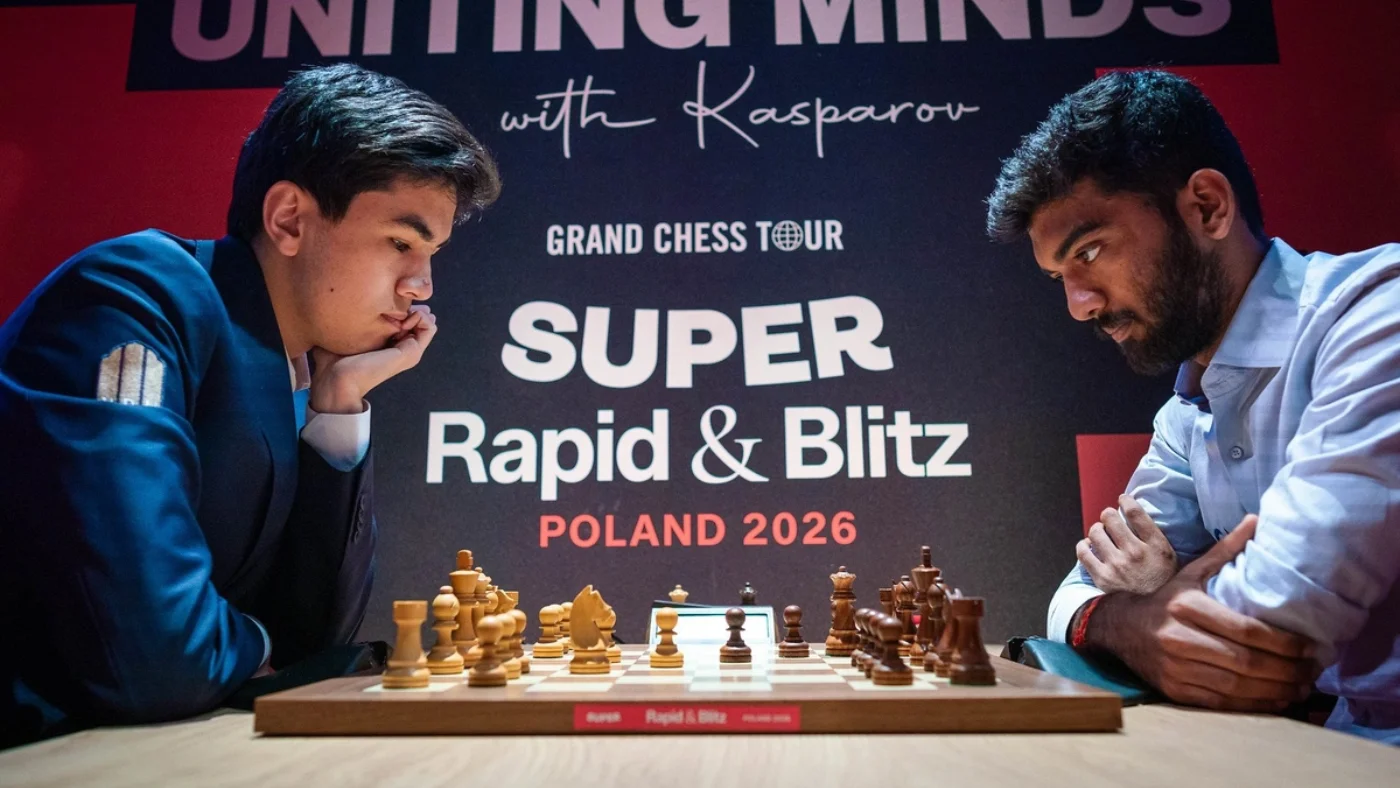 Sindorov perd contre Gukesh : le joueur d'échecs ouzbek manque des opportunités consécutives lors d'un tournoi majeur en Pologne