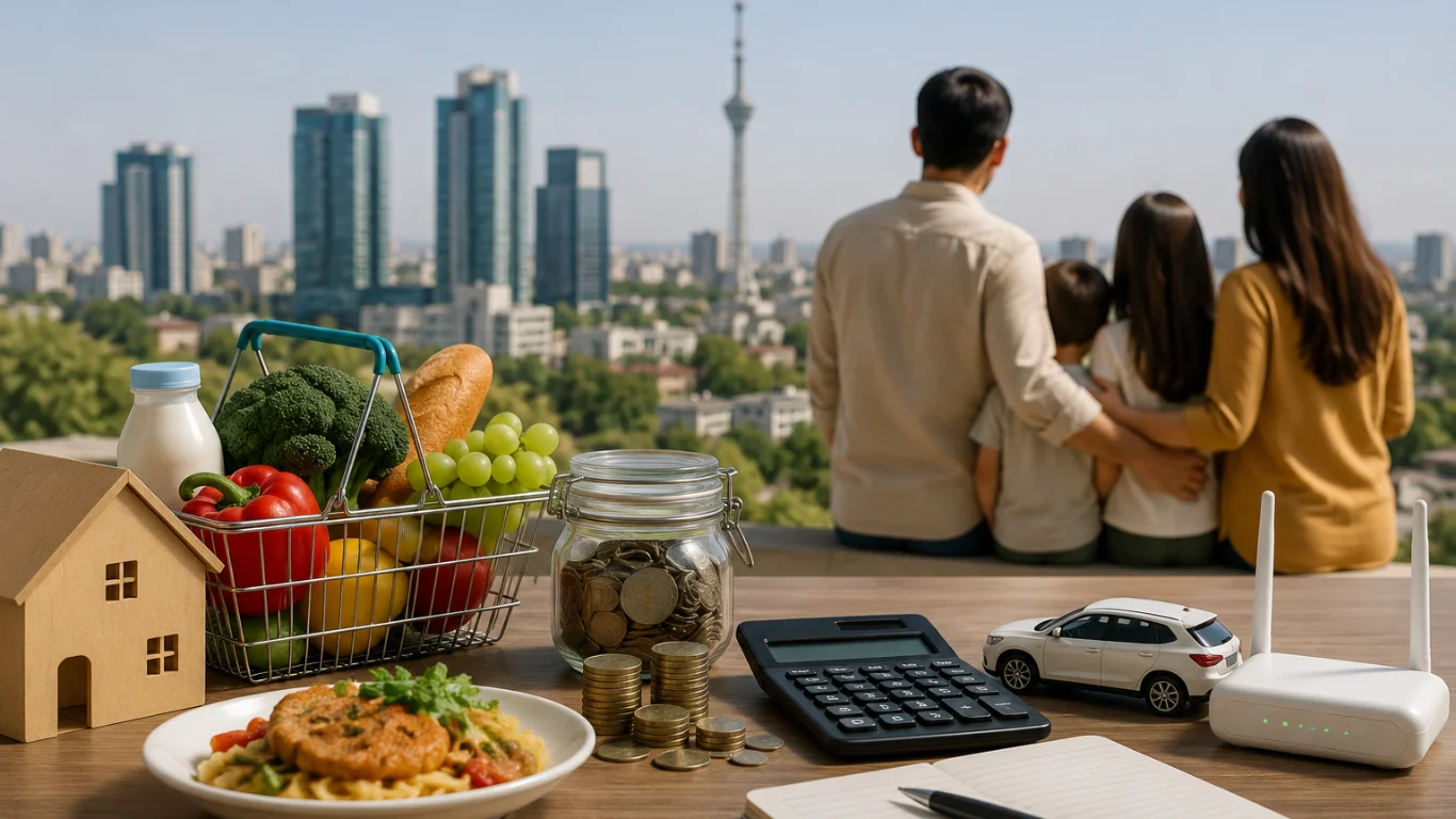 Taşkent'te yaşam maliyeti: 4 kişilik bir ailenin bütçesi 23 milyon som mu?