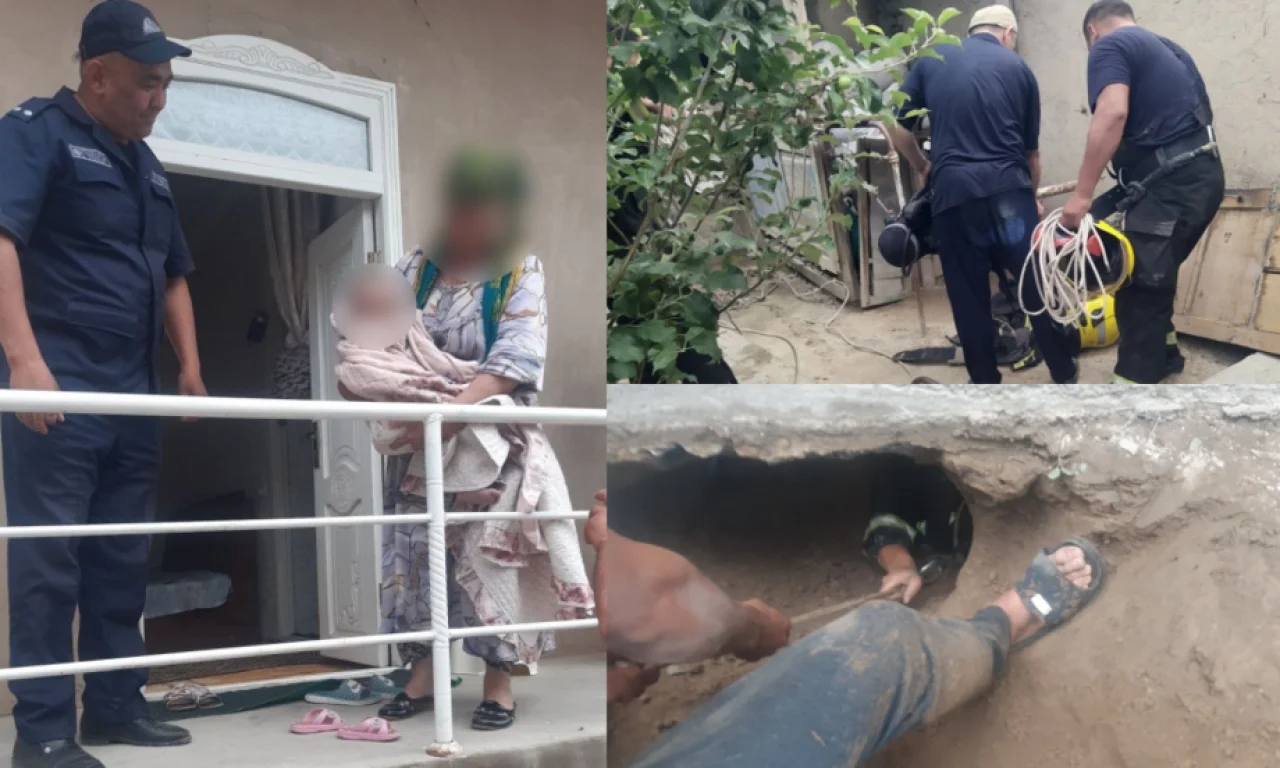 Kind nach Sturz in eine Latrine in der Region Namangan gerettet