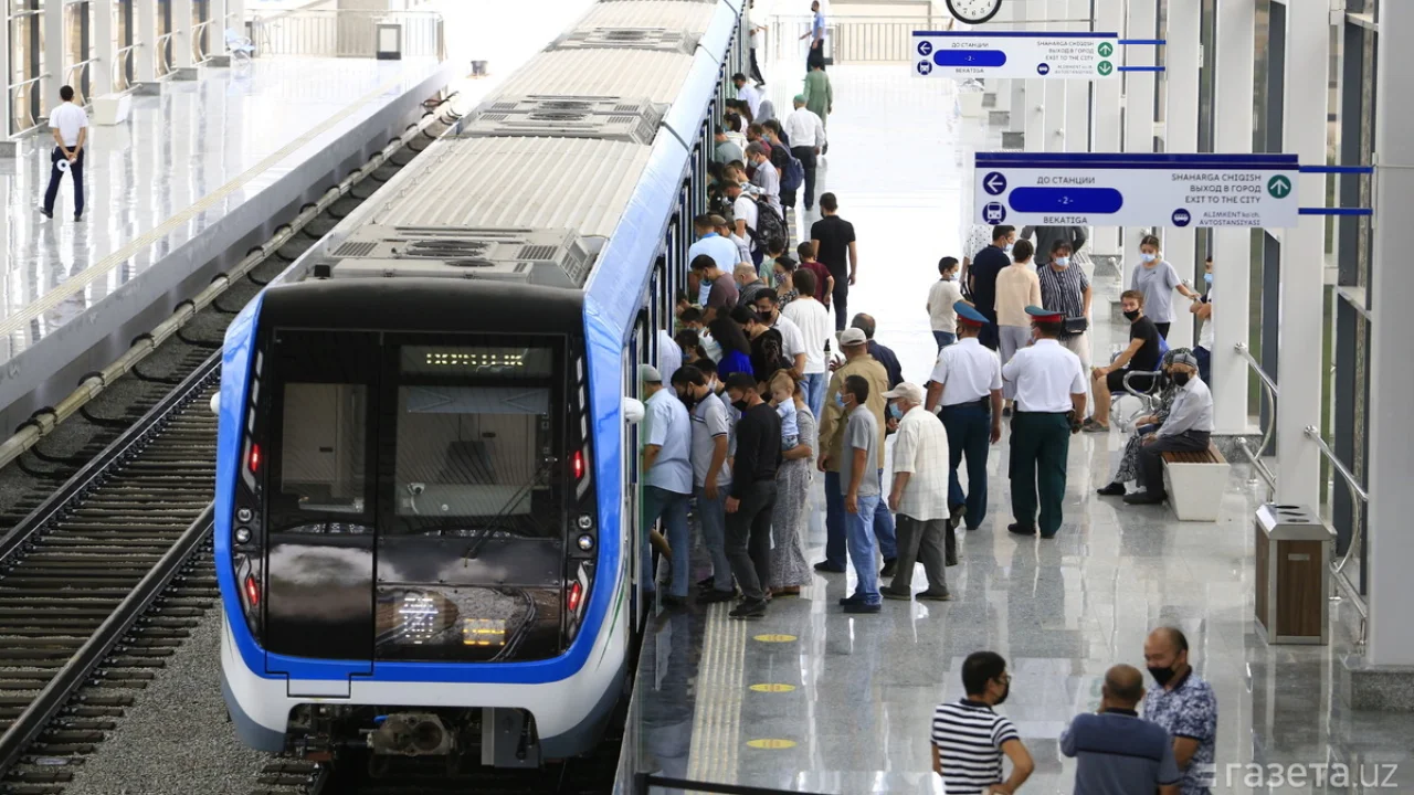 Record dans le métro de Tachkent : 1,1 million de passagers servis en une journée'rsatildi