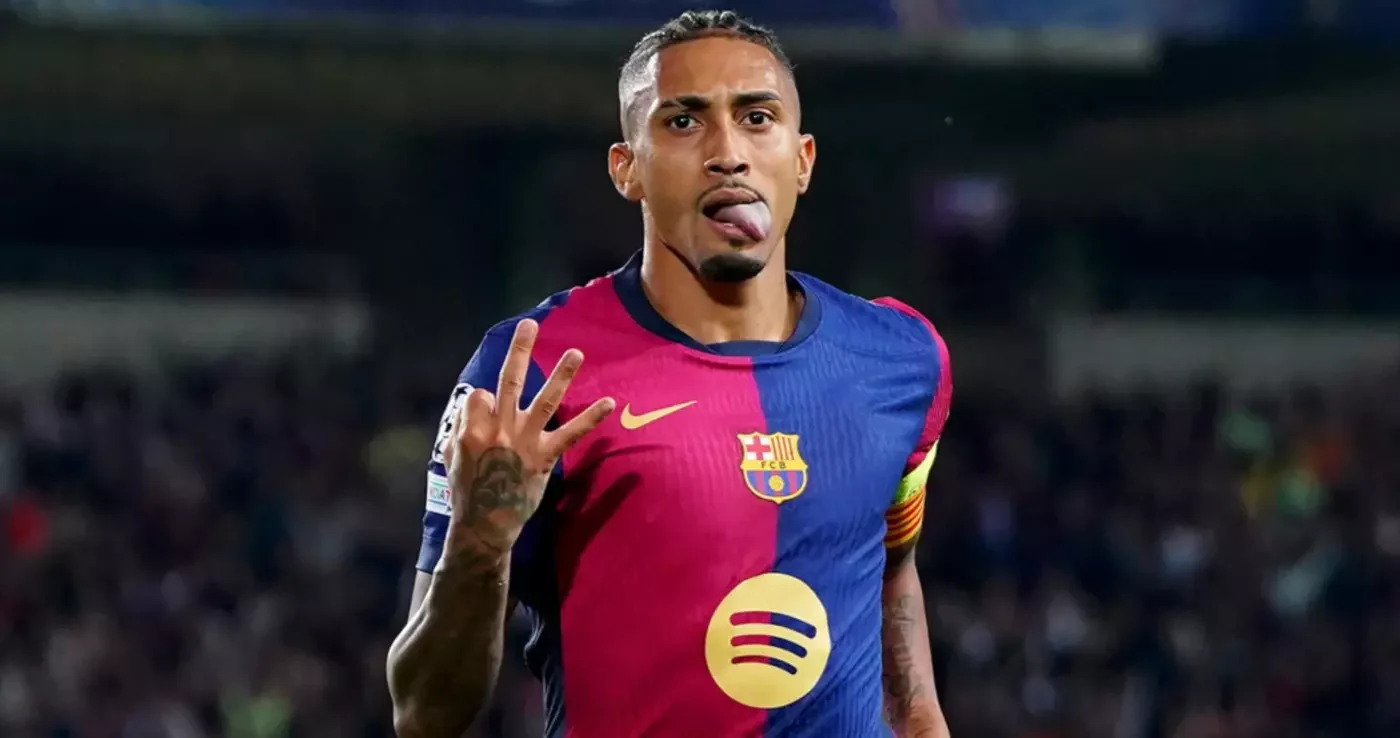 Saudi clubs are ready to pay 90 million euros for Raphinha...