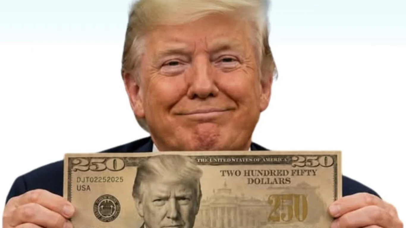 Diskussion über 250-Dollar-Schein mit Trump-Porträt