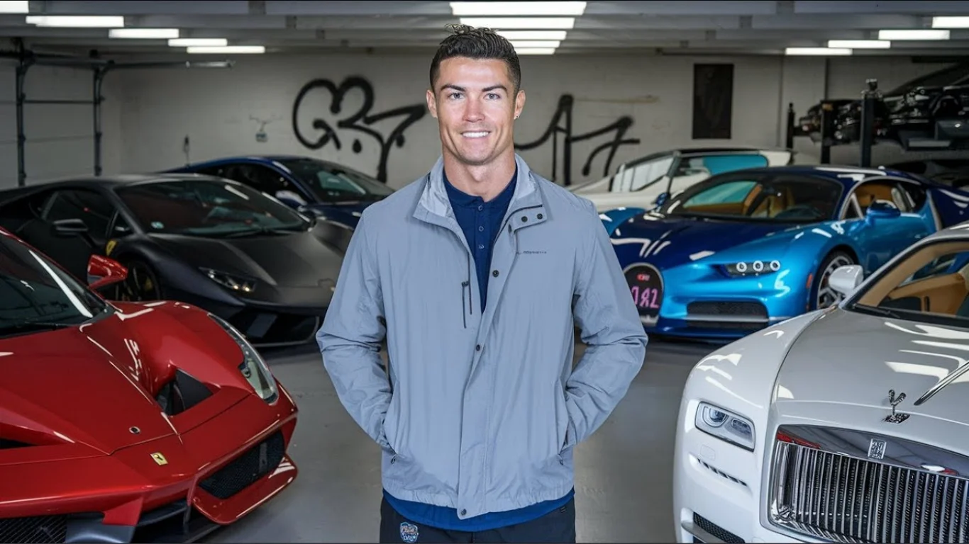 Ronaldu CR7 yozuvli qimmat avtomobil xarid qildi