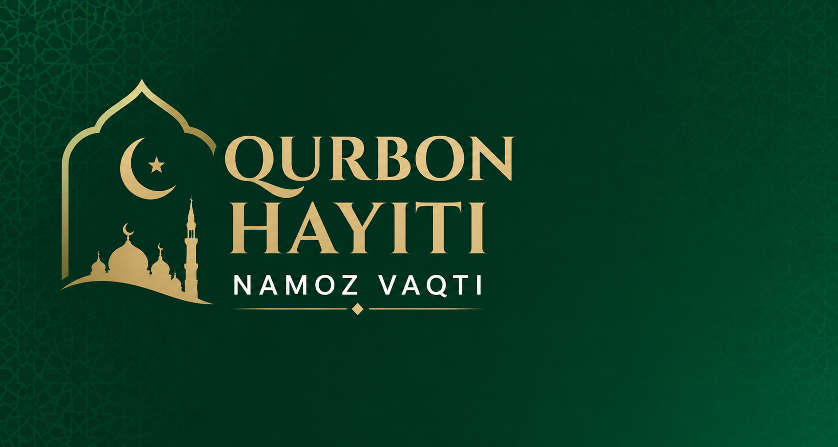 A green background featuring gold text reading