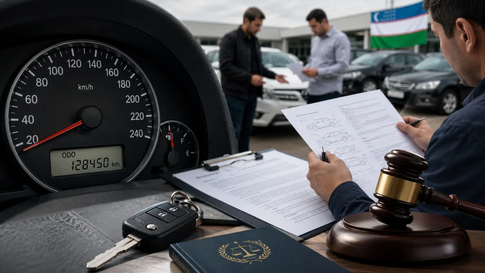 Автомобиль одометрини ўзгартирганлик учун жавобгарлик белгиланади