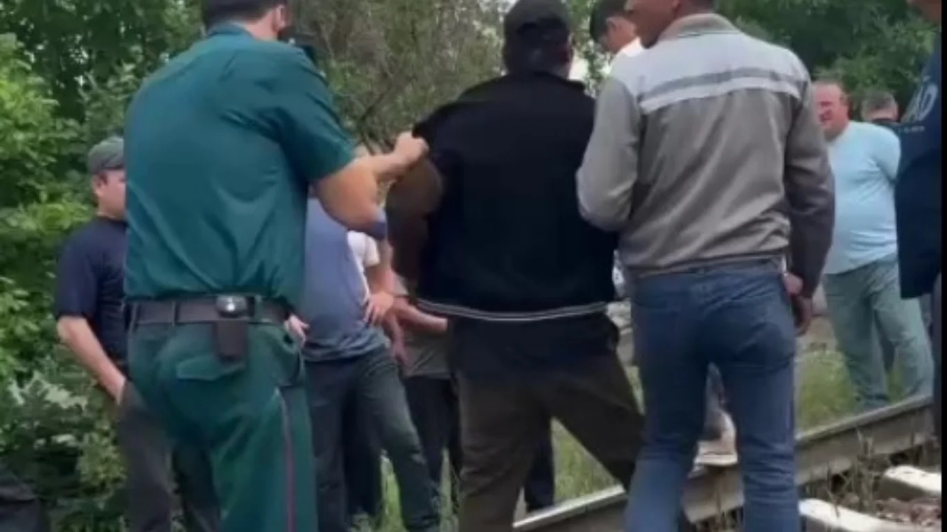 Un train arrêté à Ferghana à cause d'un homme ivre