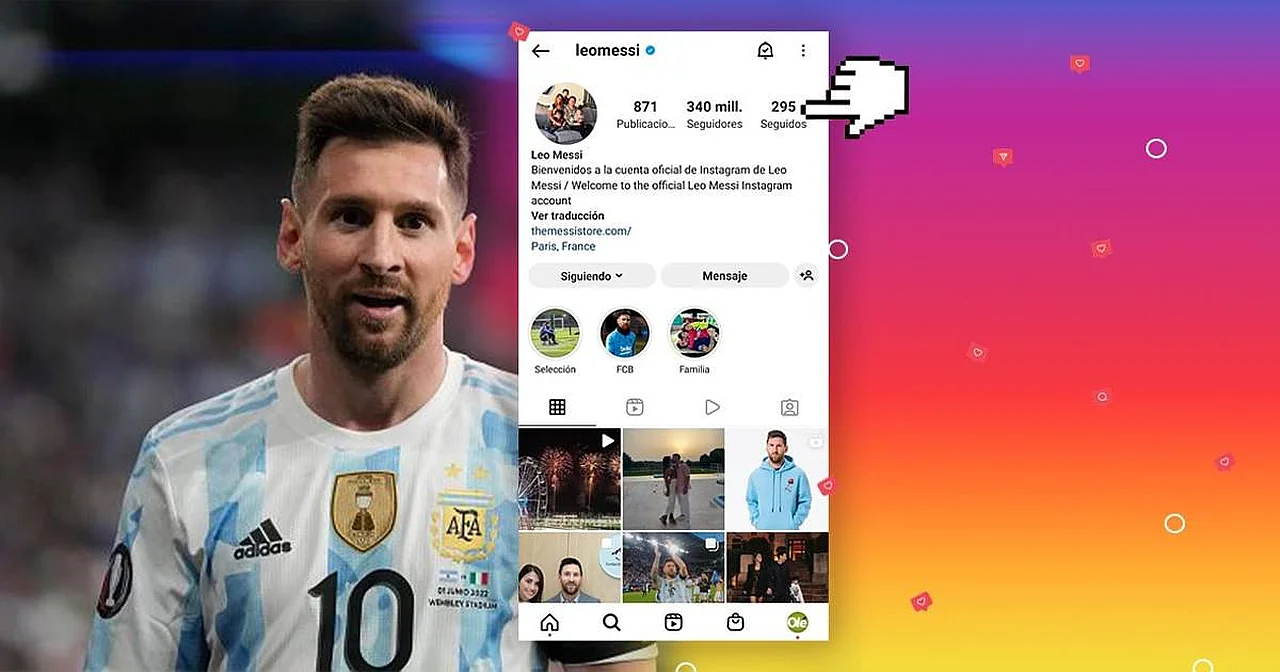 Messi perd 6,5 millions d'abonnés sur Inst'qotdi