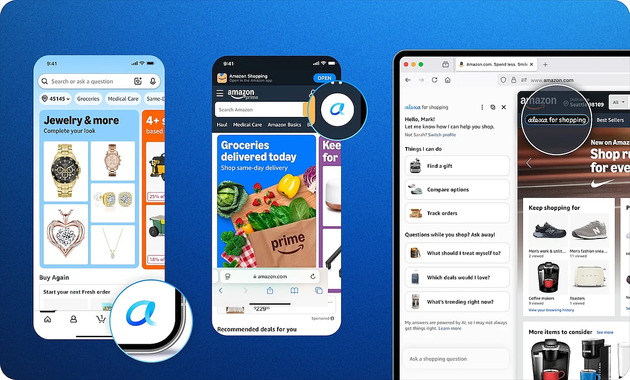 Amazon stellt neue KI Alexa for Shopping vor
