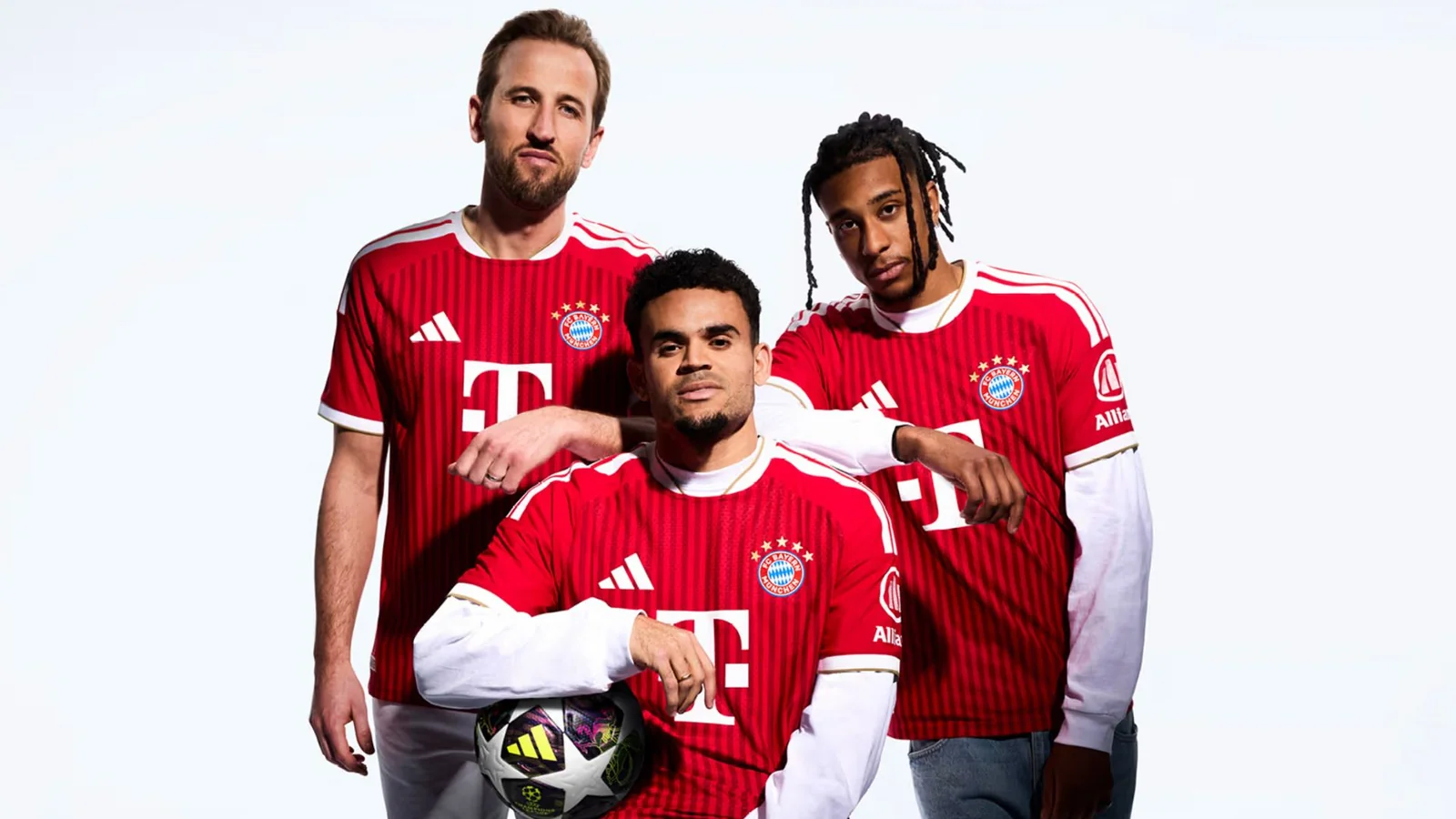 Bayern München präsentiert neue Trikots für die Saison 2026-27