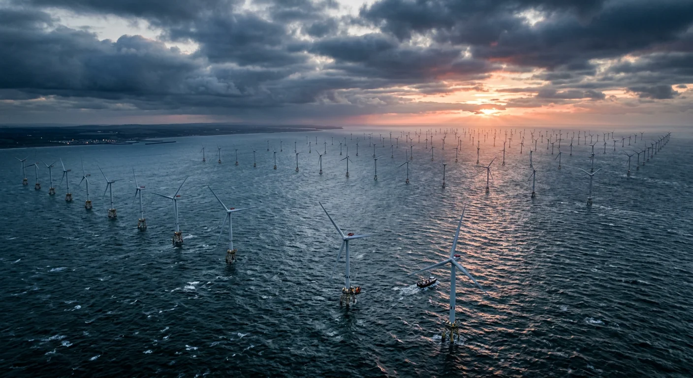 World's largest offshore wind farm under construction in the UK