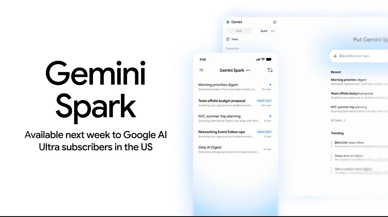 Google Gemini Спарк: Gmail билан интеграциялашган янги сунъий интеллект ёрдамчиси