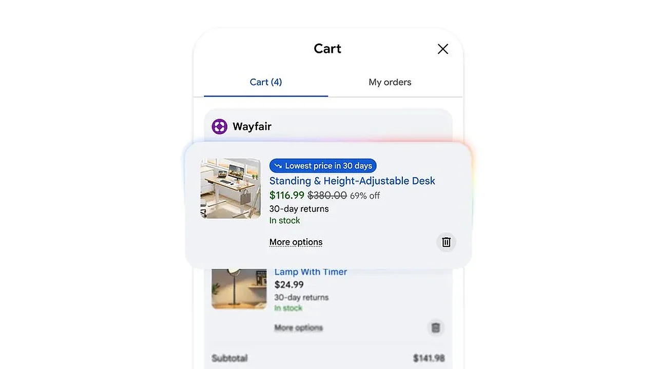 Google revoluciona las compras en línea con el nuevo sistema Universal Cart