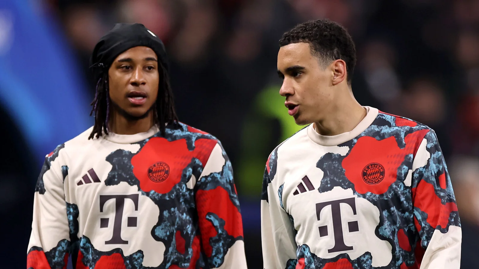 Jamal Musiala äußert sich positiv über Michael Olise und Vincent Kompany