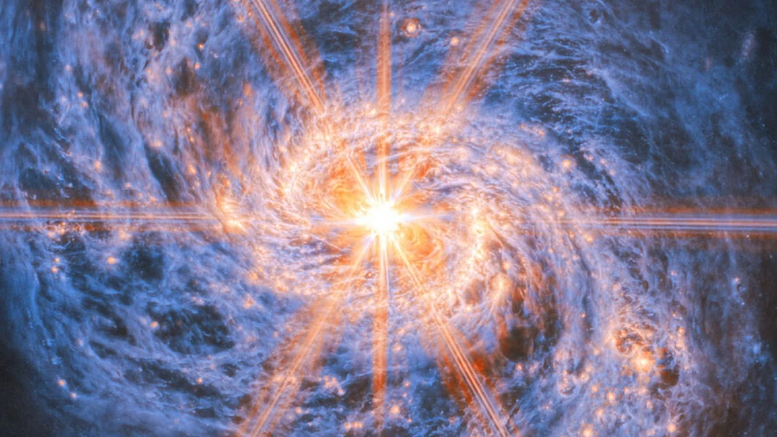 James Webb Telescope captures high-resolution image of Messier 77 galaxy core