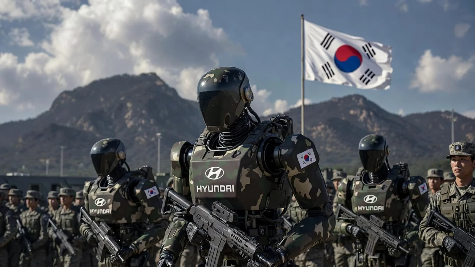 South Korean Army plans to integrate Hyundai robots