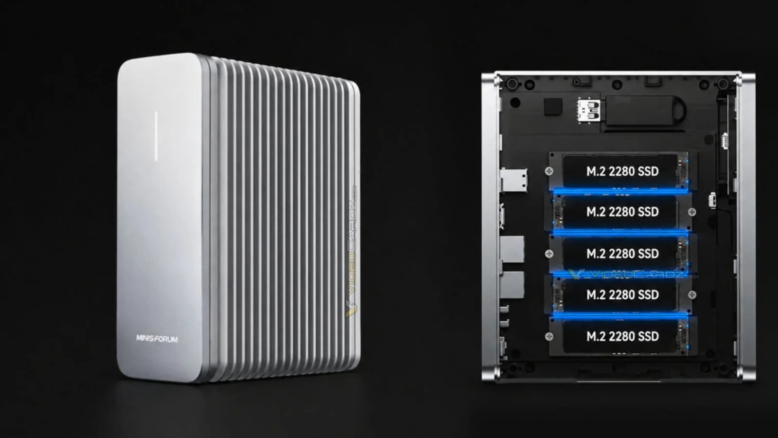 Minisforum HDD'siz yangi All-Flash S5 va S7 tarmoq saqlash qurilmalarini taqdim etdi