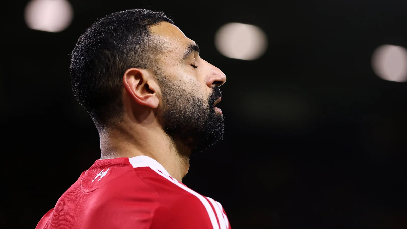 Saloh jarohat tufayli "Liverpul"ning Manchesterdagi o'yinini o'tkazib yuboradi